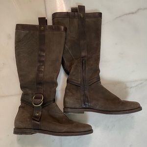 Cole Haan Suede Riding Boots with NikeAir insole size 6.5